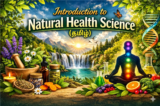 NHST 5001 Introduction to Natural Health Science (Tamil)