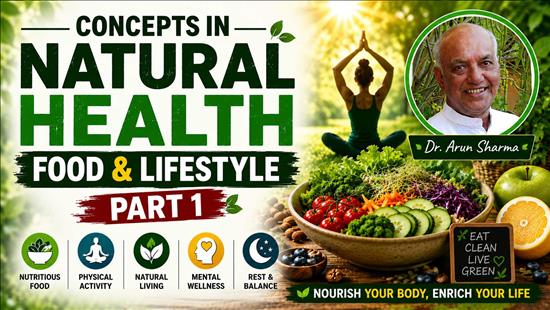 Concepts in Natural Health - Food & Lifestyle - Part 1