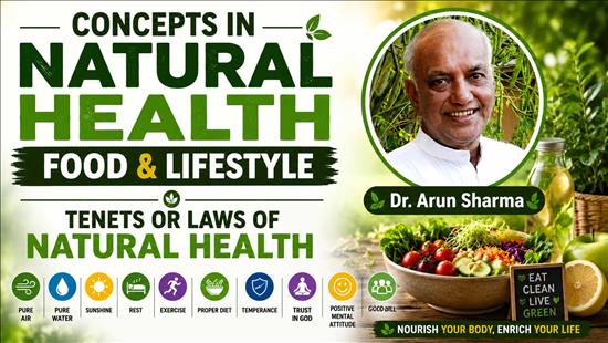 Concepts in Natural Health - Tenets or Laws of Natural Health
