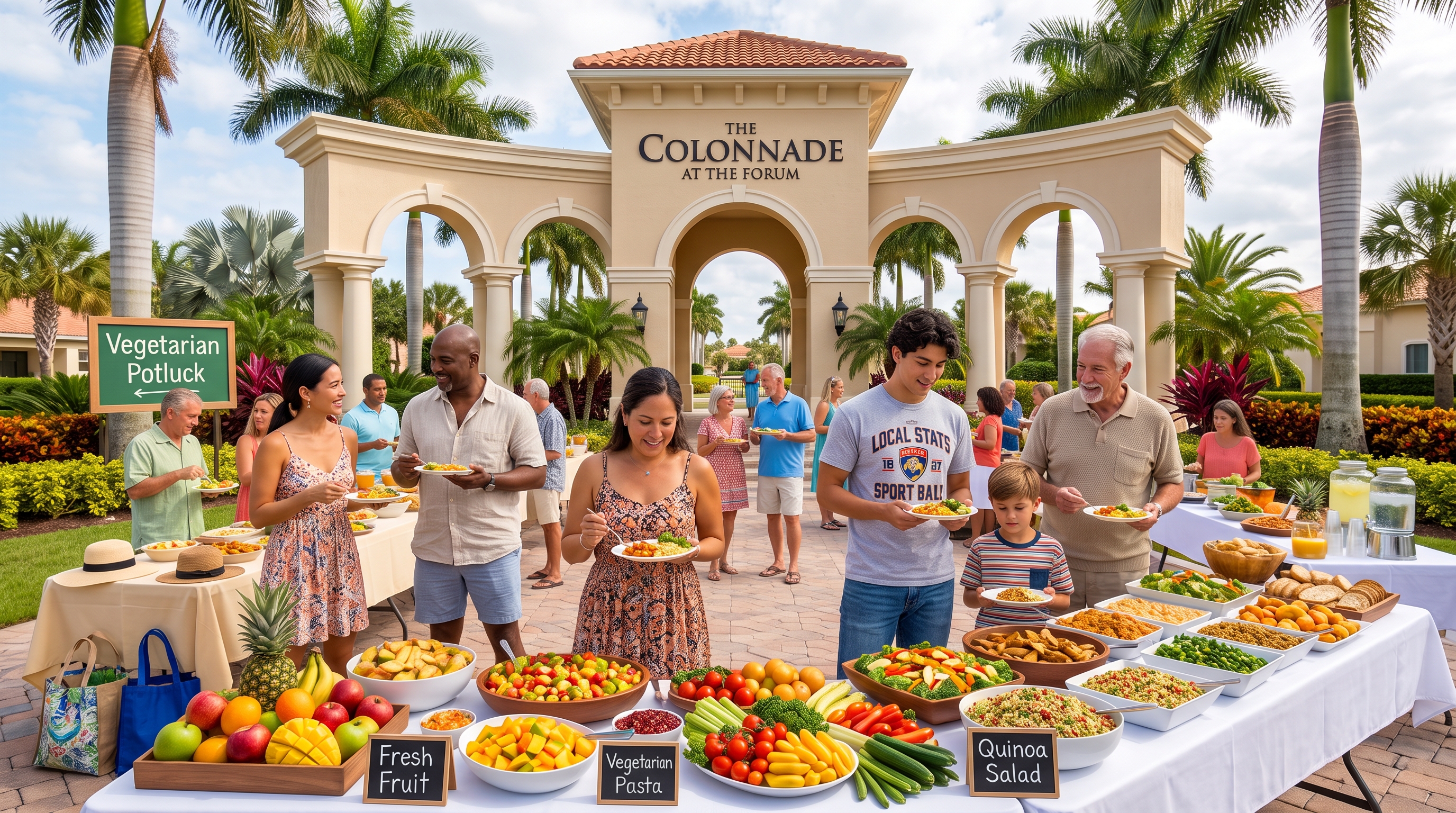 Vegetarian Potluck - Fort Myers, Florida